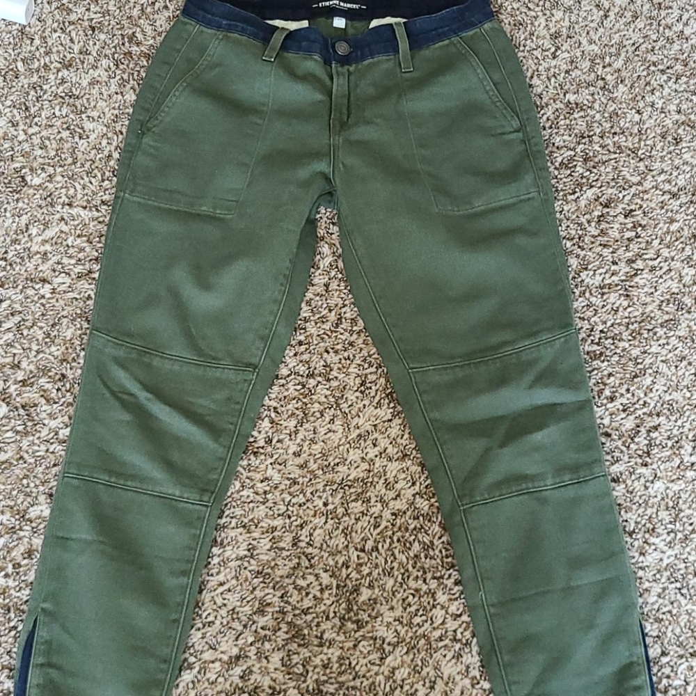 Etienne Marcel skinny camo green
